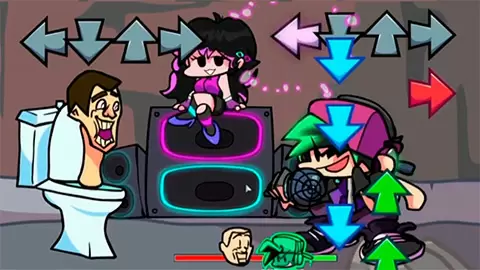 Friday night funkin Neo Skibidi invasion screenshot 5