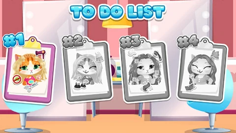 Funny Kitty Haircut screenshot 2