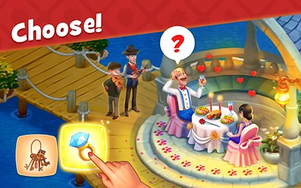 Gardenscapes screenshot 2