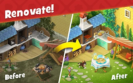 Gardenscapes screenshot 3