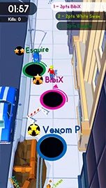 Hole.io screenshot 2