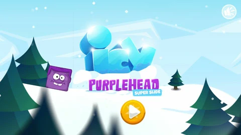 Icy Purple Head 3 Super Slide screenshot 1