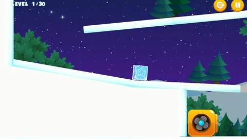 Icy Purple Head 3 Super Slide screenshot 2