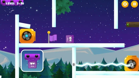Icy Purple Head 3 Super Slide screenshot 4