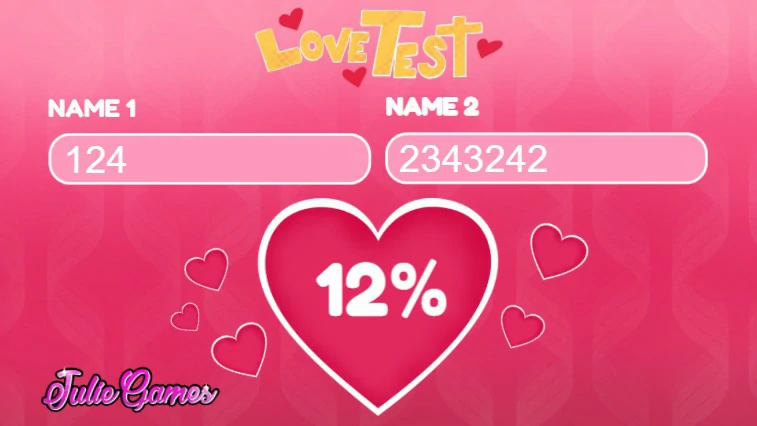 Love Tester Game - Download & Play For Free