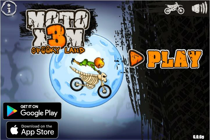 Moto x3m Spooky Land — play online for free Yandex Games