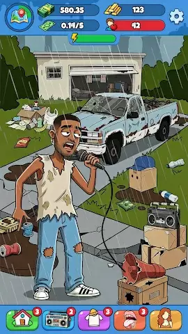 Rap Star:Idle Clicker screenshot 1