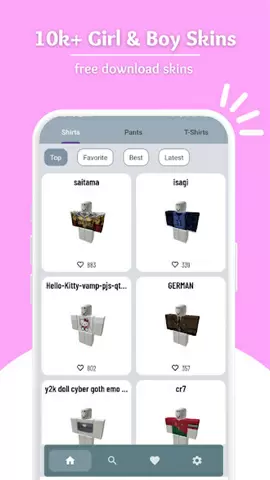 Skins Master for Roblox Shirts screenshot 4