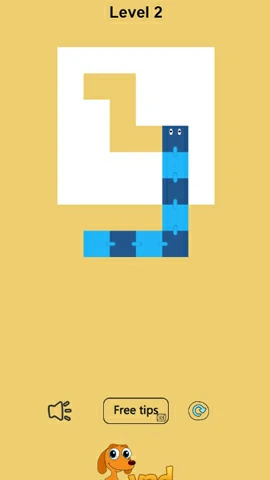 Snake Swipe Puzzle screenshot 2