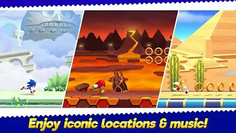 Sonic Runners Adventure Game screenshot 3